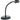 Rockville RDMS6 Studio Desktop Mic Stand w/ Gooseneck+Weighted Base+Shockmount