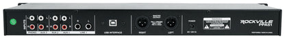 Rockville PPA51 Preamp Pro 1U Pre-Amplifier w/Bluetooth/USB/Computer Interface