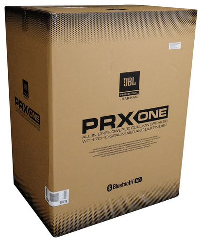 JBL PRX ONE 2000w Powered Column DJ PA Speaker+Subwoofer w/Mixer/DSP/Bluetooth