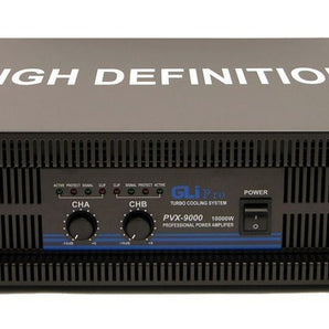 GLI Pro PVX9000 10,000 Watt Power Amplifier DJ Rack Amp