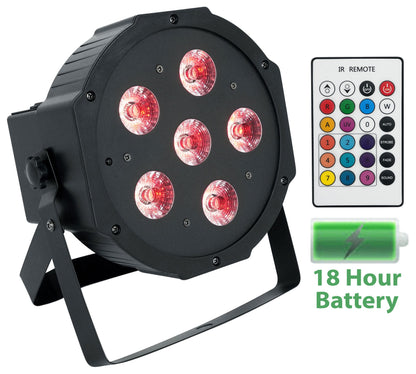 Battery Par 61 8-Pack + RLB30 Lighting Bag Bundle