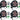 (4) Rockville BATTERY PAR 61 Rechargeable RGBWA+UV DMX DJ Wash Lights+Remotes