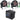 2) Rockville BATTERY PAR 61 Rechargeable RGBWA+UV DMX DJ Wash Lights+Remotes+Bag