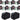 8 Rockville BATTERY PAR 61 Rechargeable RGBWA+UV DMX DJ Wash Lights+Remotes+Bags