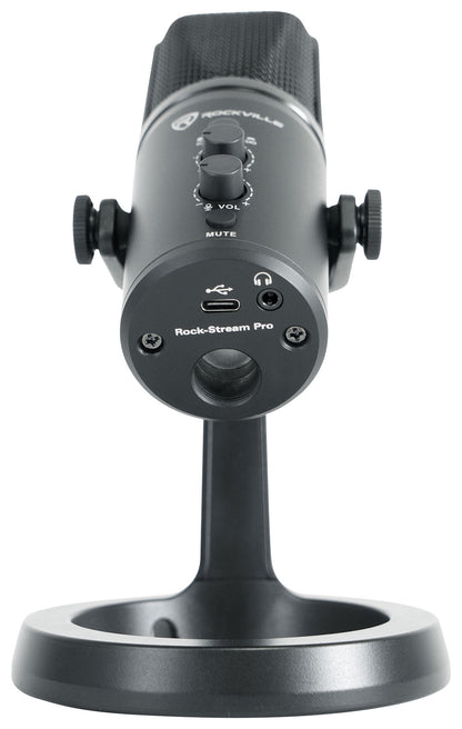 Gaming Recording Streaming Kit w/ USB Microphone + Headphones + Monitors