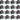 (24) Rockville BATTERY PAR 61 Rechargeable RGBWA+UV DMX DJ Wash Lights+Remotes