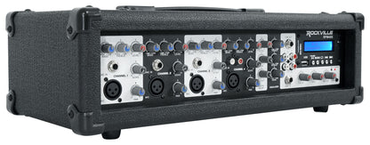 Rockville RPM48S 2000w Powered 4 Channel Mixer/Stereo Amplifier w Bluetooth/EQ