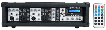 (2) RSG15.24 Dual 15" 3000W DJ/Pro Speakers + Powered Mixer