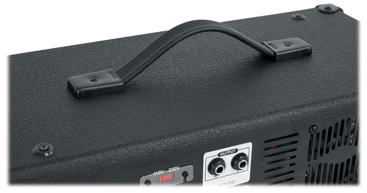 (2) RSG15.24 Dual 15" 3000W DJ/Pro Speakers + Powered Mixer