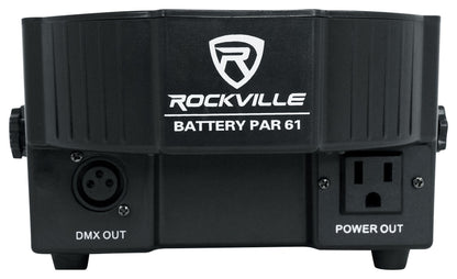 Battery Par 61 4-Pack + RLB90 Lighting Bags Bundle