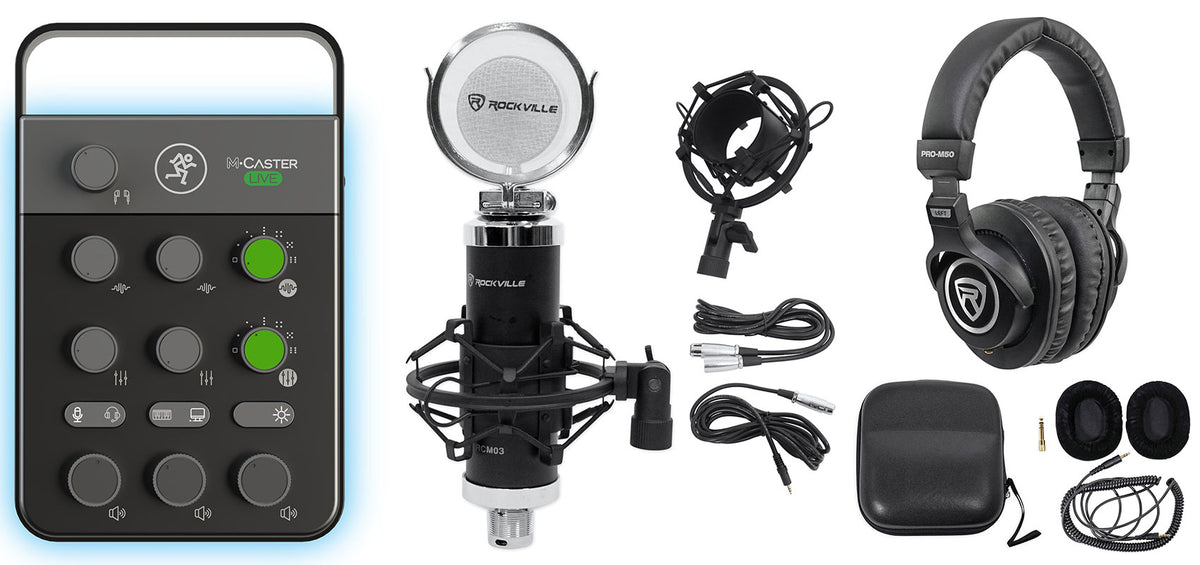 AS-M Caster Live + PRO-M50 + RCM03