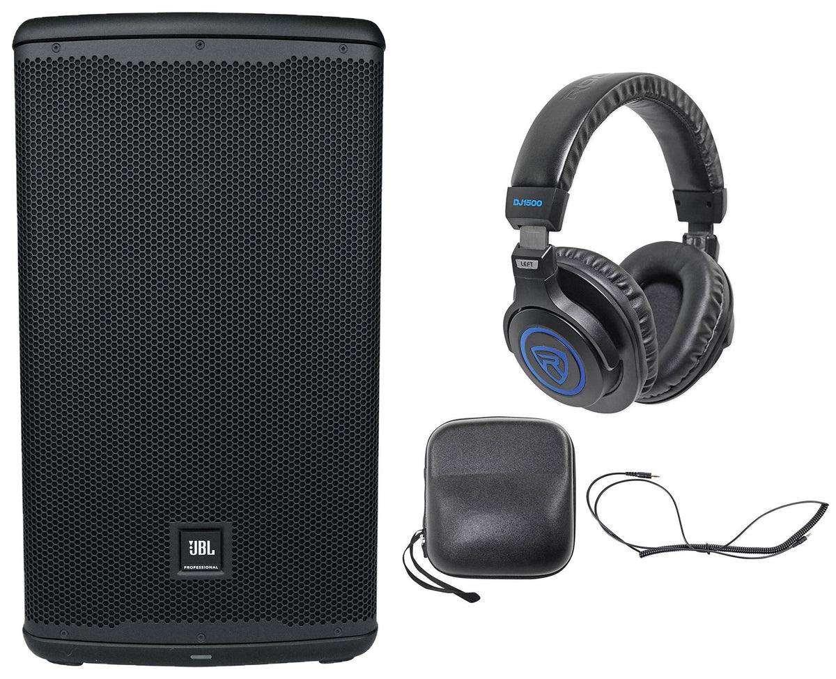 JBL EON712 12" 1300 Watt Powered Active DJ PA Speaker w/Bluetooth/DSP+Headphones
