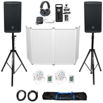 EON712 Pair DJ Pack with RVSS2-XLR, RFAAW, BATTERY PAR 50, RMC-XLR & DJ1500