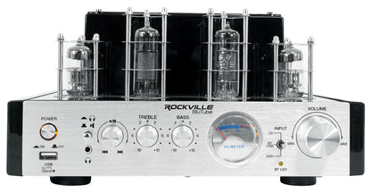 Rockville BluTube 70w Tube Amplifier/Home Theater Stereo Receiver w/ Bluetooth