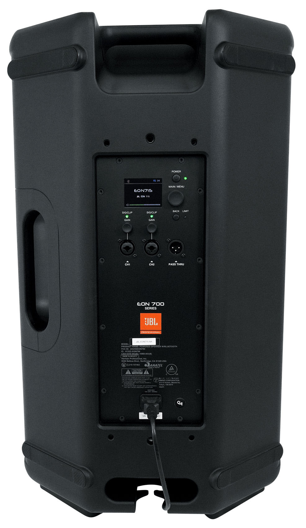 JBL EON715 15" 1300w Powered Active DJ PA Speaker w/Bluetooth/DSP/Built in Mixer