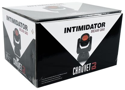 Chauvet DJ Intimidator Beam Q60 60w RGBW LED Moving Head Beam Light w/Totem Mode