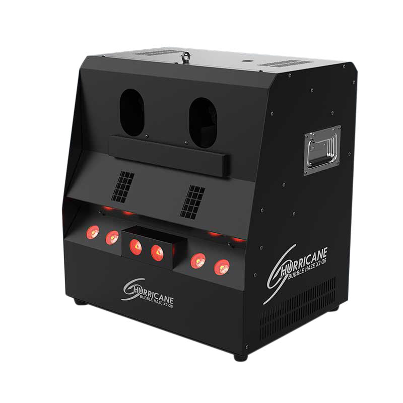 Chauvet DJ Hurricane Bubble Haze X2 Q6 RGB+UV LED DMX Bubble Hazer Machine