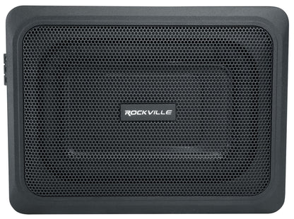 Rockville RW68CA 400w 6x8 Slim Under-Seat Active Powered Car/Truck Subwoofer Sub