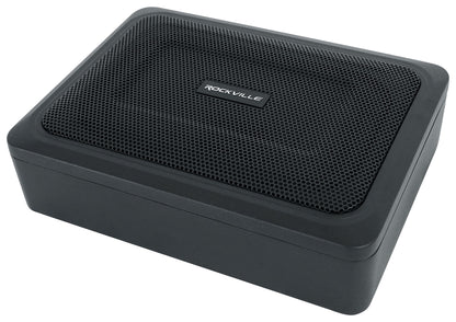 Rockville RW68CA 400w 6x8 Slim Under-Seat Active Powered Car/Truck Subwoofer Sub