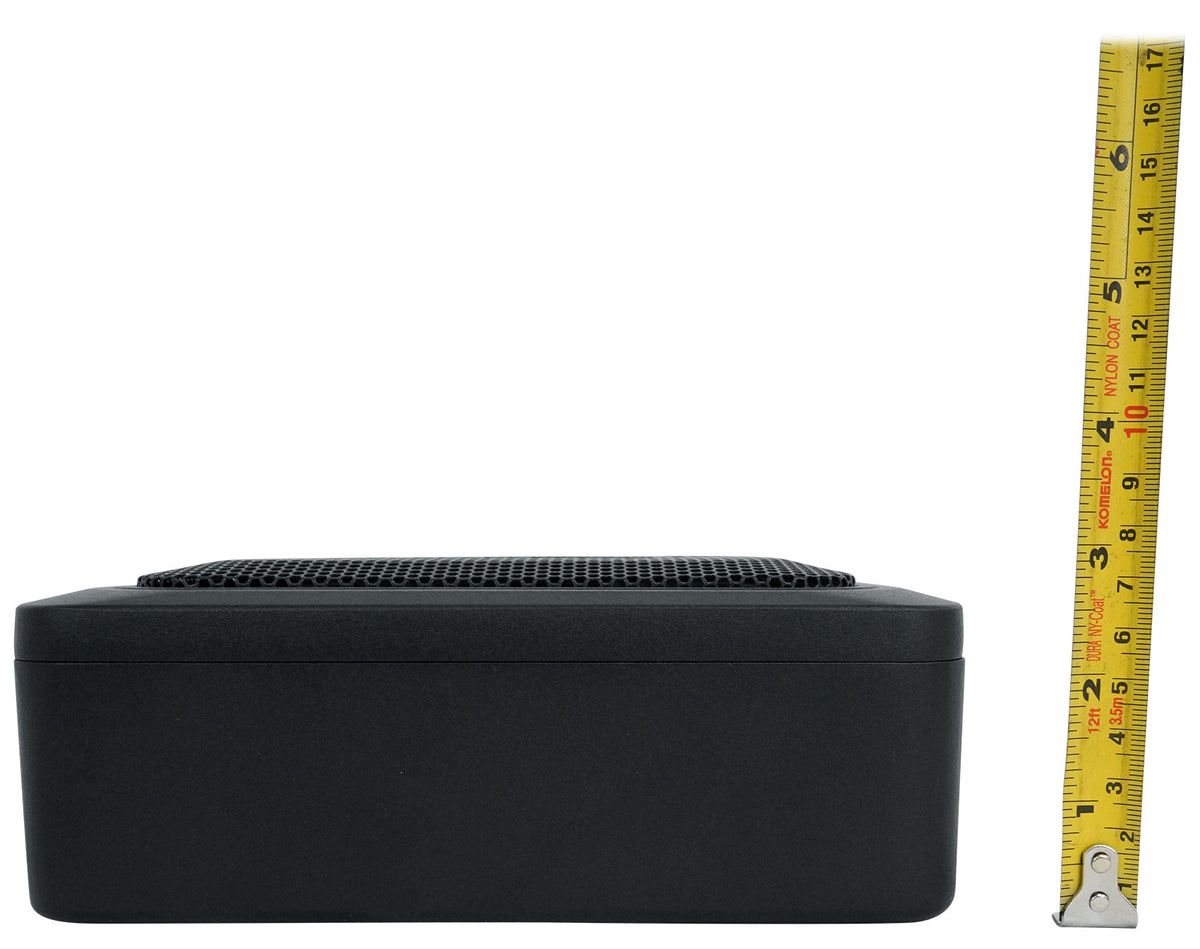 Rockville RW68CA 400w 6x8 Slim Under-Seat Active Powered Car/Truck Subwoofer Sub