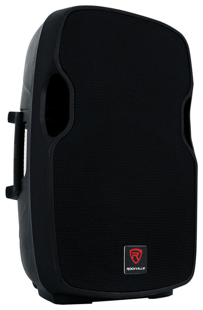 Rockville BPA15 15 inch Professional Powered Active 800 Watt DJ PA Speaker w Bluetooth