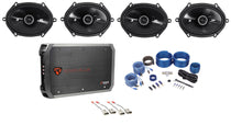 6x8" Speaker + 4-Ch Amp Kit For 1998-2001 Ford Explorer