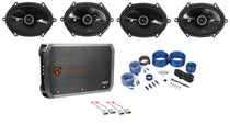 6x8" Speaker + 4-Ch Amp Kit For 1999-2003 Ford F-150