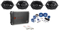 6x8" Speaker + 4-Ch Amp Kit For 2004 Ford F-150 Heritage
