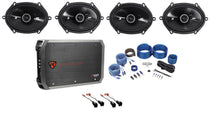 6x8" Speaker + 4-Ch Amp Kit For 1999-2002 Ford Expedition