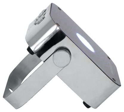 Rockville MINI RF1 RGBWA+UV DJ/Party LED Wash Light (Steel)+RF Long Range Remote