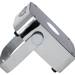 Rockville MINI RF1 RGBWA+UV DJ/Party LED Wash Light (Steel)+RF Long Range Remote
