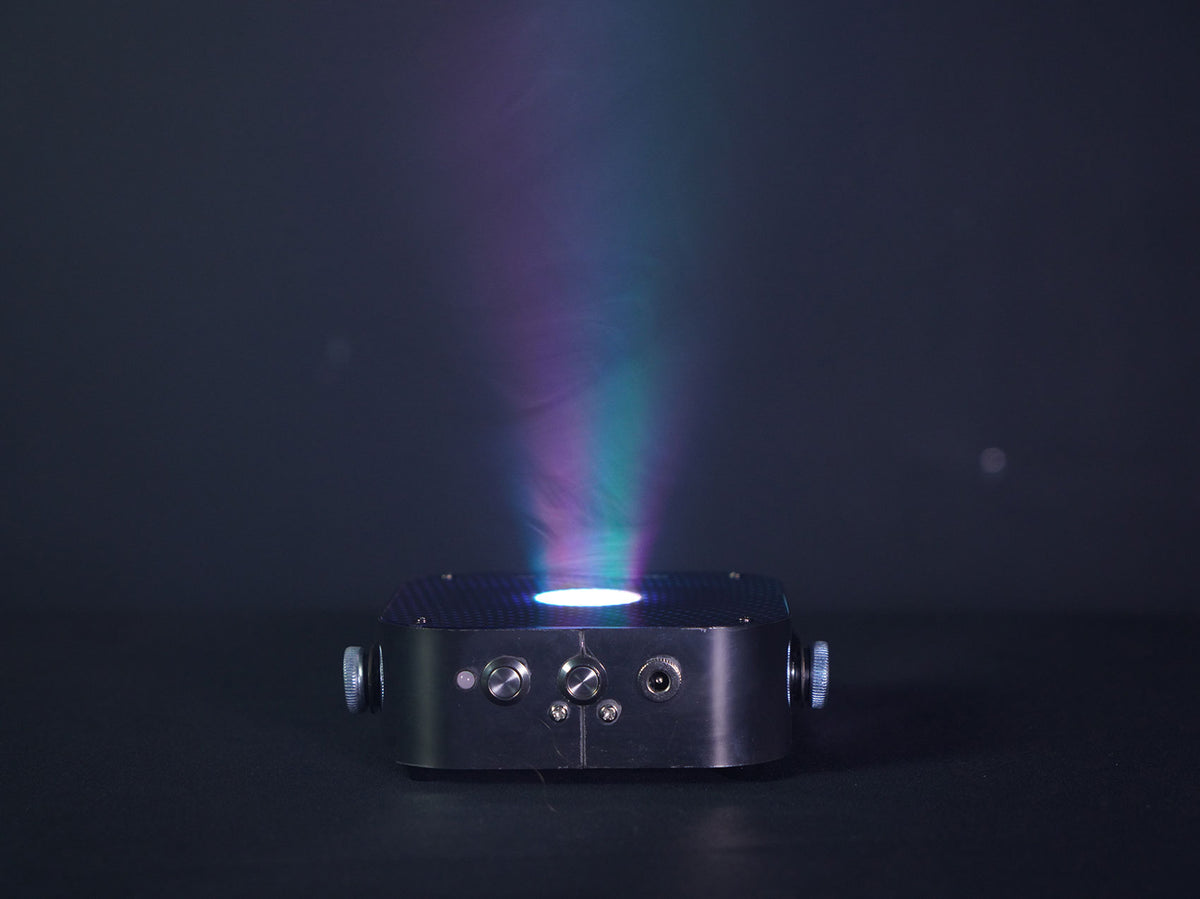 Rockville MINI RF1 RGBWA+UV DJ/Party LED Wash Light (Steel)+RF Long Range Remote