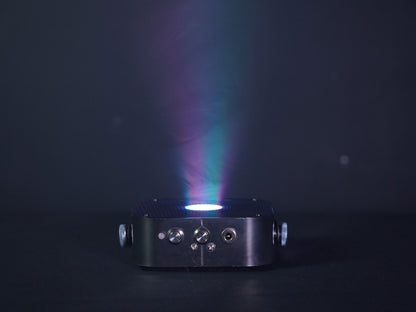 Rockville MINI RF1 RGBWA+UV DJ/Party LED Wash Light (Steel)+RF Long Range Remote