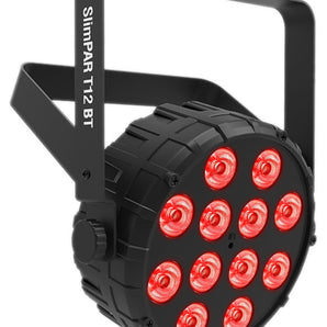 Chauvet SlimPAR T12 BT Bluetooth RGB LED Sound-Activated Par Can Wash Light