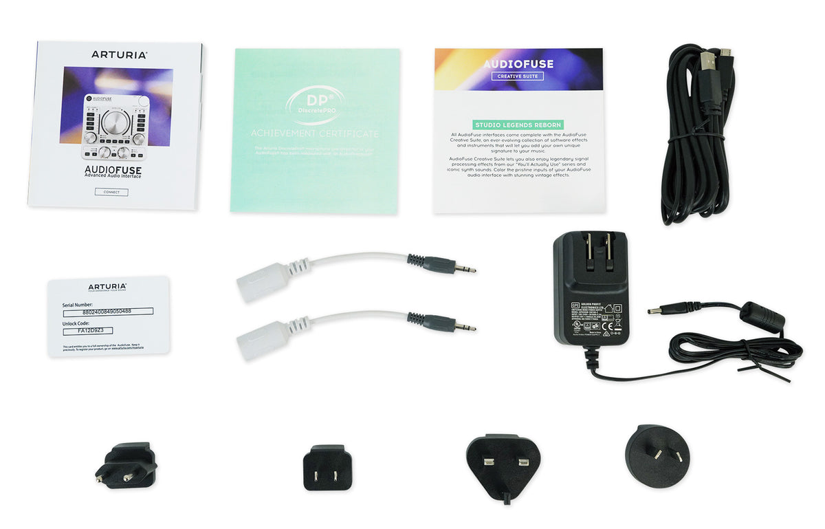 Arturia AudioFuse Rev2 USB MIDI ADAT 24-Bit 192 kHz Audio Recording Interface