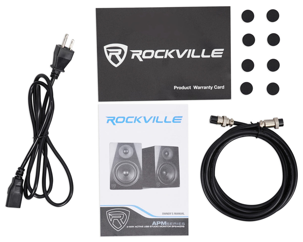 Home Studio Recording Kit w/ 2x2 Interface + Monitors + Mic + Headphones