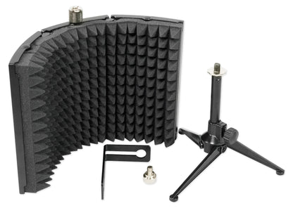 Studio Recording Kit w/ Interface + Monitors + Stands + Mic + Headphones + Shield