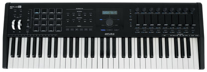 Arturia KeyLab 61 MkII 61-Key Music Production Keyboard Controller in Black