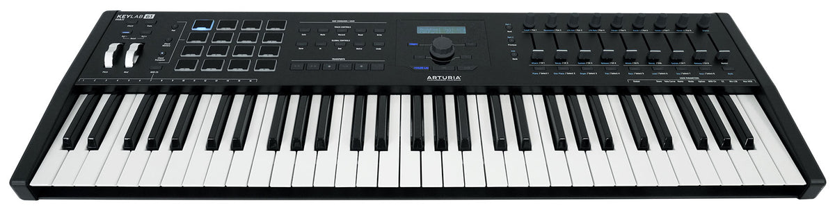 Arturia KeyLab 61 MkII 61-Key Music Production Keyboard Controller in Black