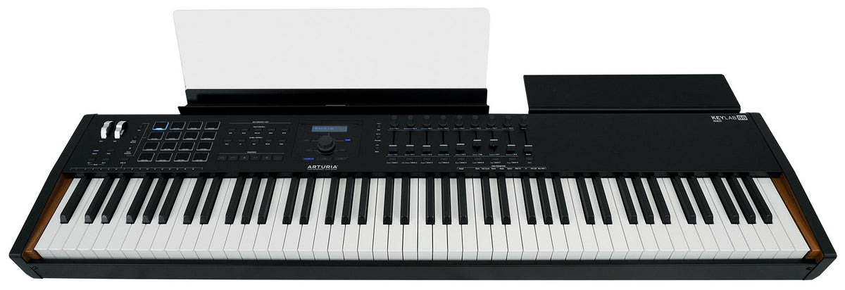 Arturia KeyLab 88 MkII USB MIDI Hammer Action 88-Key Black Keyboard Controller