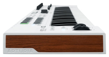 Arturia KeyLab Essential 49-Key USB MIDI Keyboard Controller in White+Software