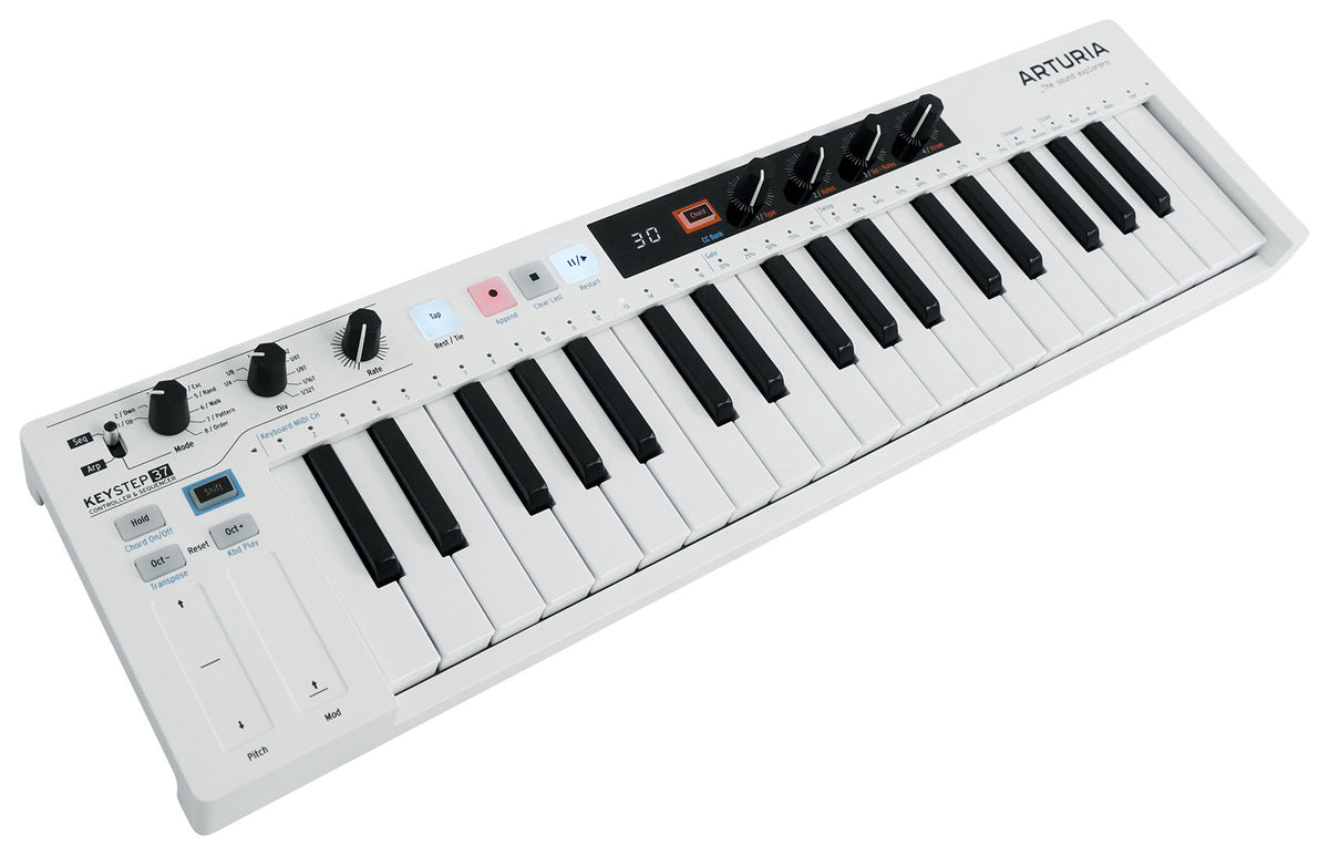 Arturia KeyStep 37-Key Sequencer USB MIDI DJ/Studio Keyboard Controller+Software