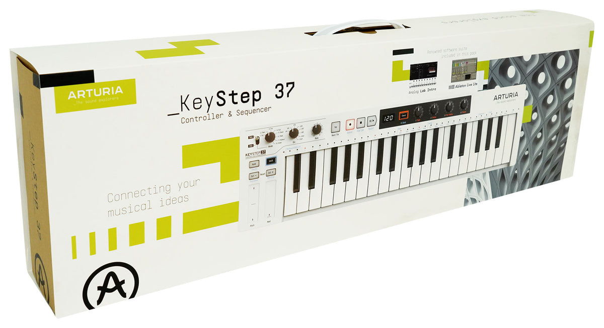 Arturia KeyStep 37-Key Sequencer USB MIDI DJ/Studio Keyboard Controller+Software