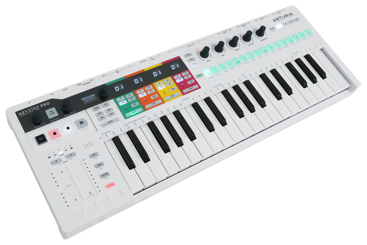 Arturia Keystep Pro Sequencer 37-Key Midi USB DJ/Recording Keyboard Controller