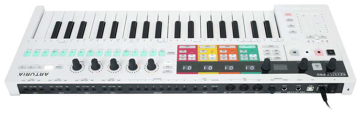 Arturia Keystep Pro Sequencer 37-Key Midi USB DJ/Recording Keyboard Controller
