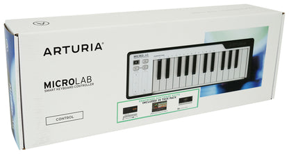 Arturia MicroLab Black Music Production USB MIDI 25-Key Keyboard Controller