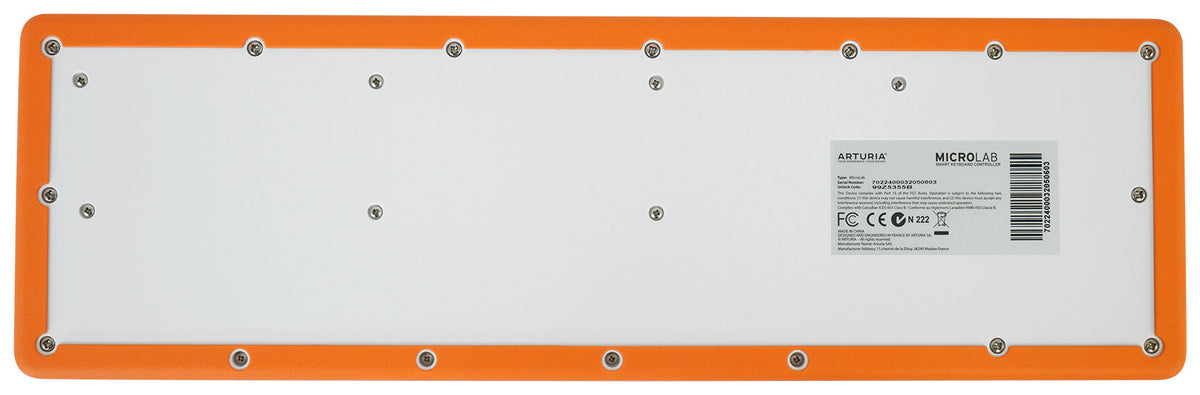 Arturia Microlab Orange Music Production USB MIDI 25-Key Keyboard Controller