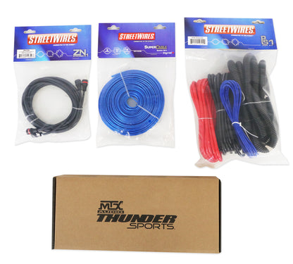 MTX UNI-2-ADDON UTV Audio Kit w/ Amplifier+(4) 6.5" Roll Cage Speakers