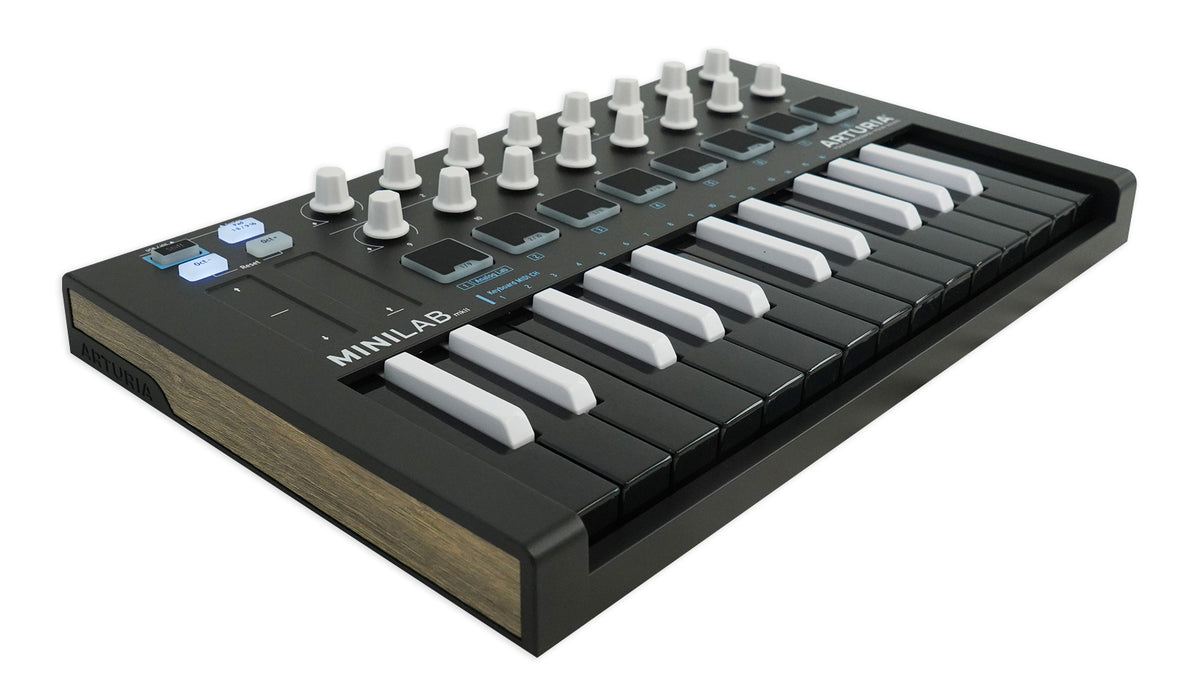 Arturia Minilab MkII Inverted USB Bus Powered Black 25-Key Keyboard Controller