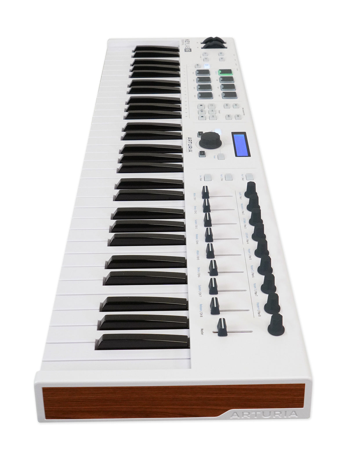 Arturia Keylab Essential 61-Key USB MIDI Keyboard Controller in White+Software
